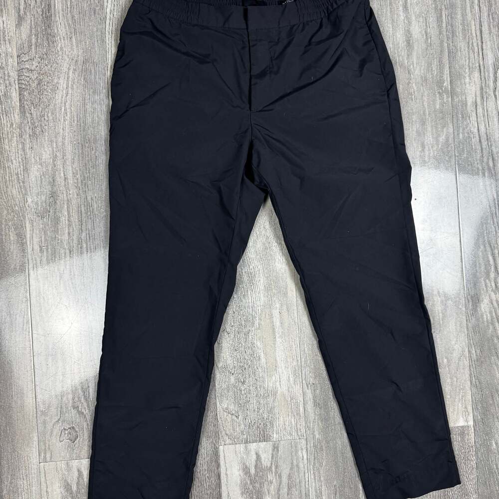 H&M Slim Fit Coupe Etroite Black Cotton Pants